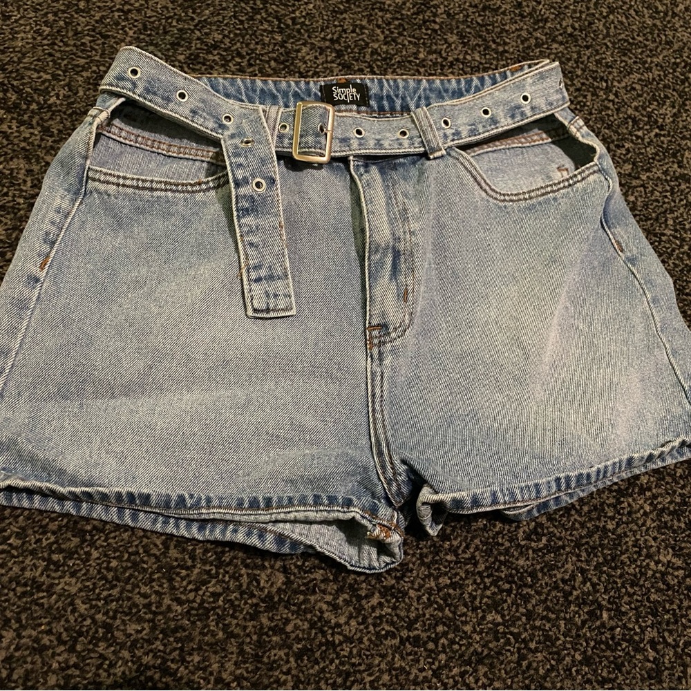Vintage Light Washed Shorts